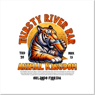 Thirsty River Bar Animal Kingdom Orlando Florida Theme Park Posters and Art